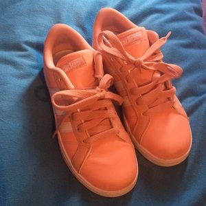 Girls adidas tennis shoes size 1